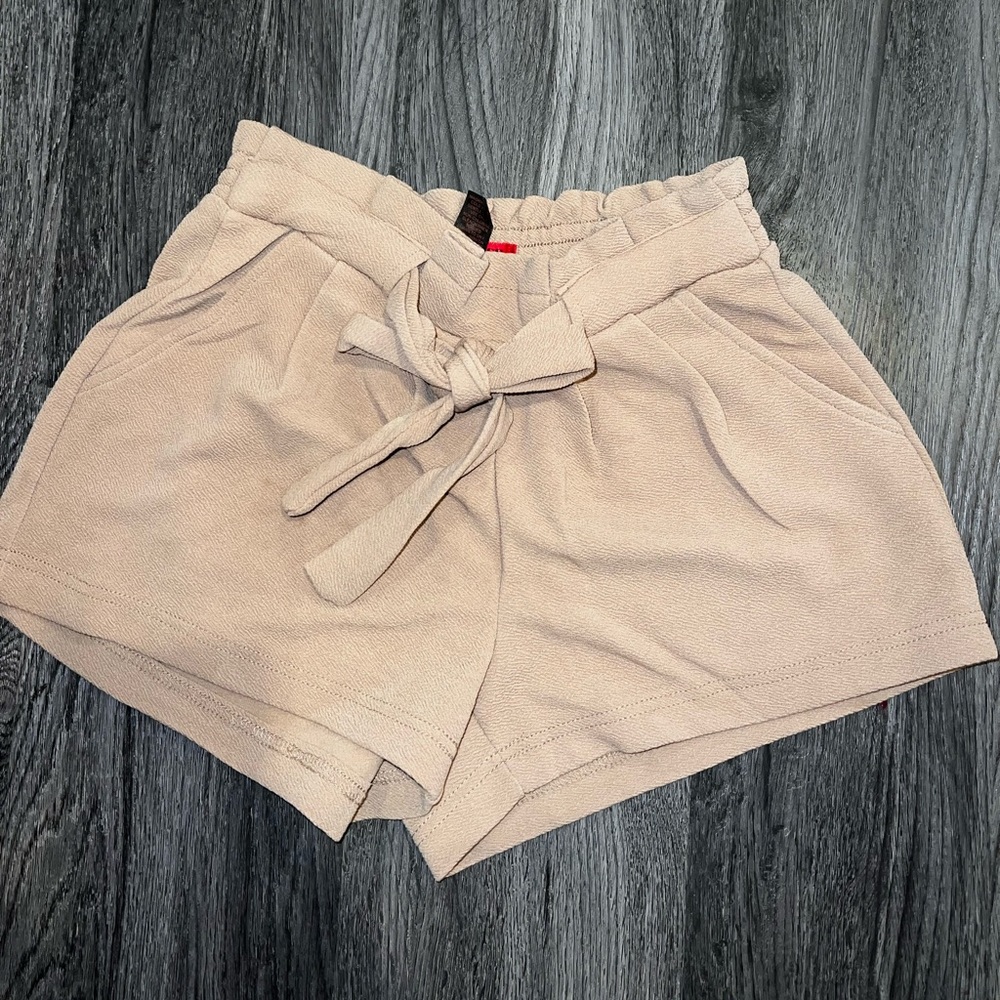 Dress Up Tan Shorts